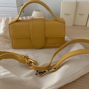 Le Bambino crossbody, ochre yellow - Jacquemus